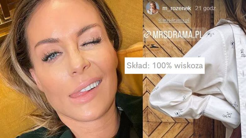 Małgorzata Rozenek wciska fanom strój... w PUDELKI za 700 złotych! (FOTO)