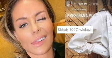 Małgorzata Rozenek wciska fanom strój... w PUDELKI za 700 złotych! (FOTO)