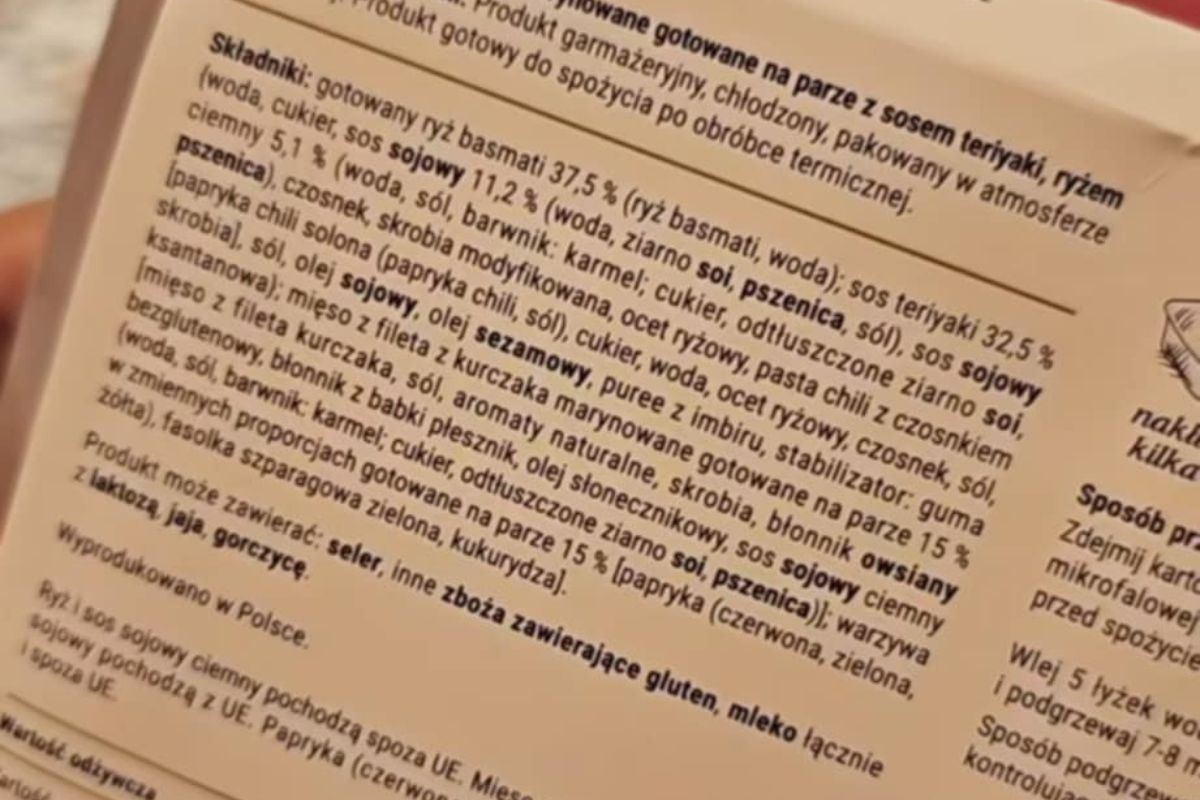 Skład dania od Roberta Makłowicza