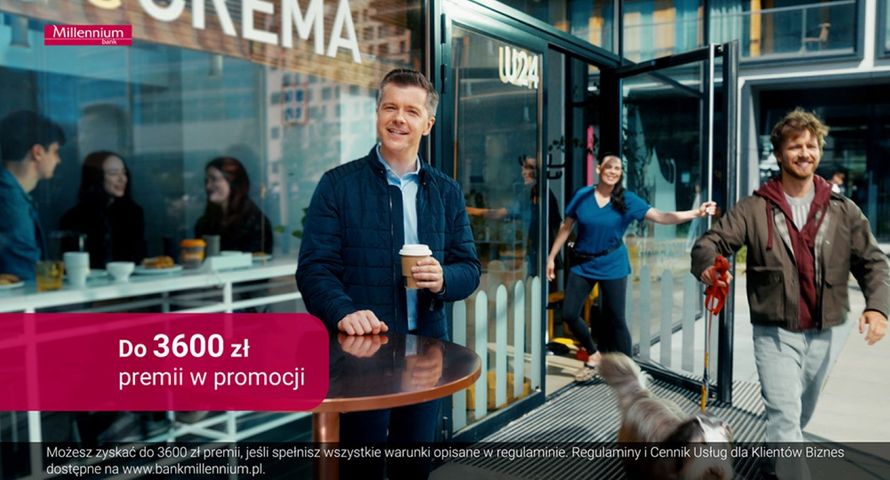 Musiał i Kotarski promują konto Mój Biznes Banku Millennium