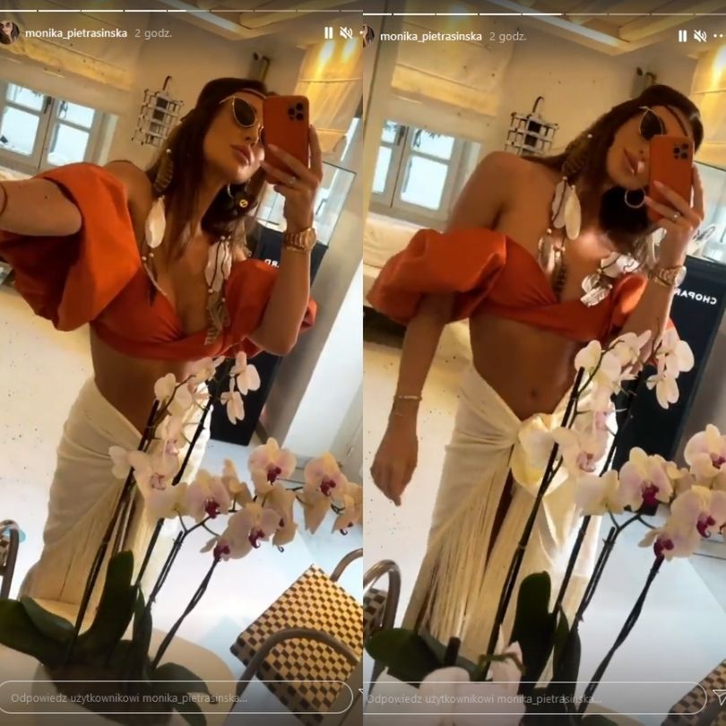 Monika Pietrasińska z mężem wypoczywają na Mykonos