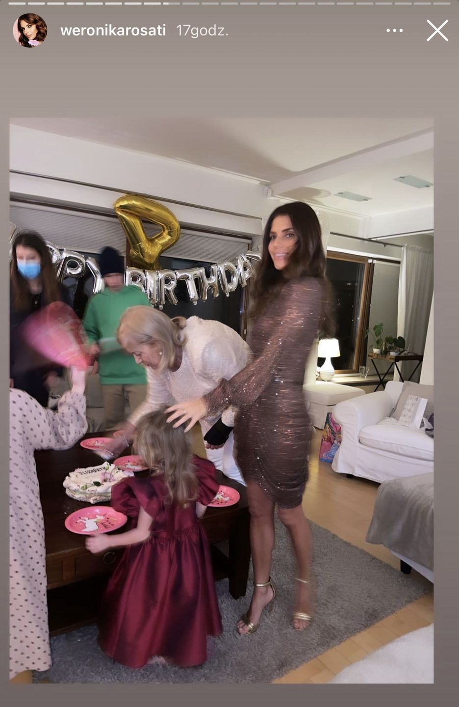 Przebrana za RENIFERA Weronika Rosati urządziła córce birthday weekend. Było dużo ZNANYCH FRIENDS?