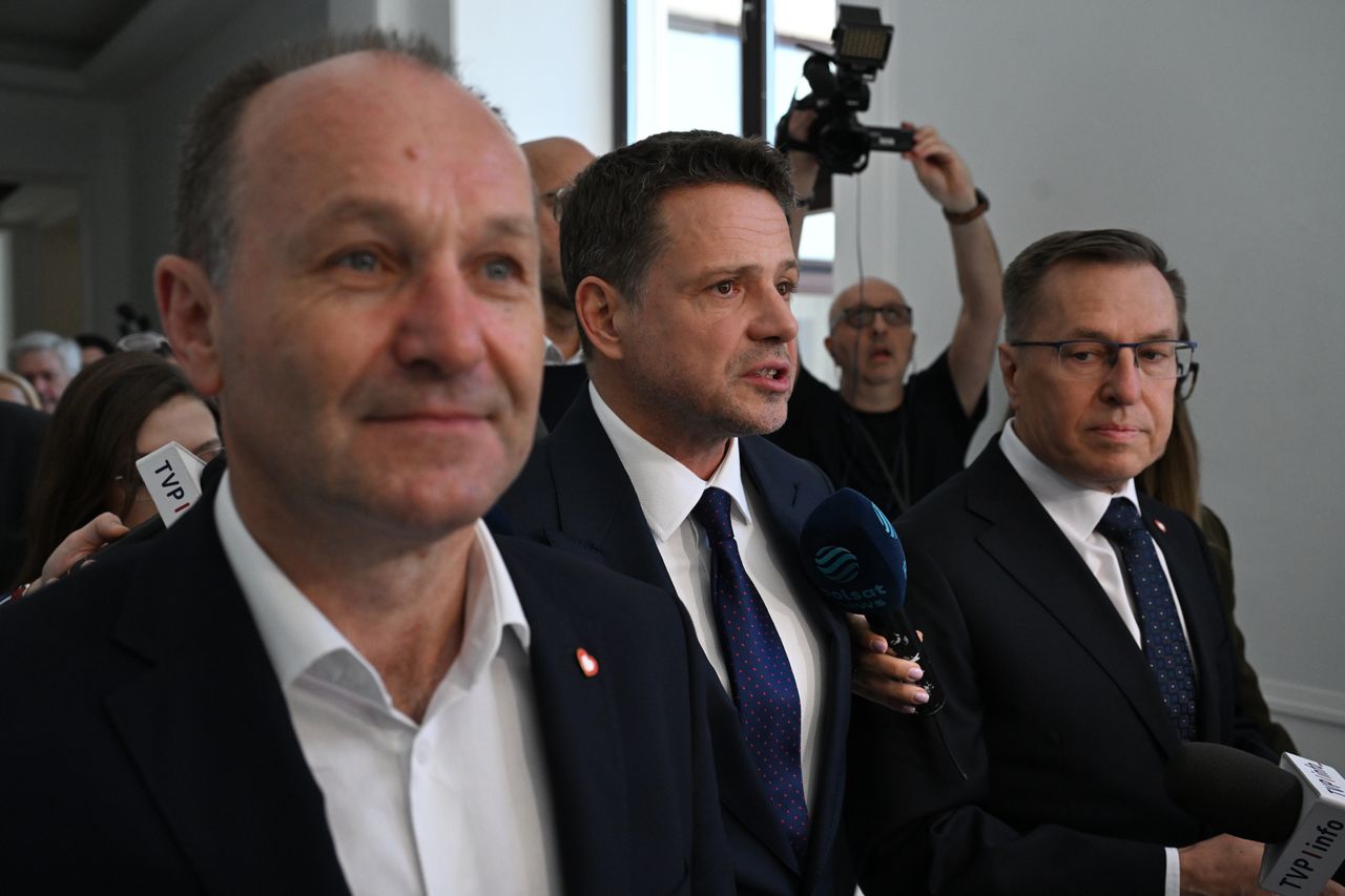 Zapytał Trzaskowskiego, po co idzie do Mentzena. Odpowiedział wprost