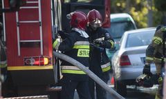 Beskidy. Płonął dom jednorodzinny, w środku było 19 osób