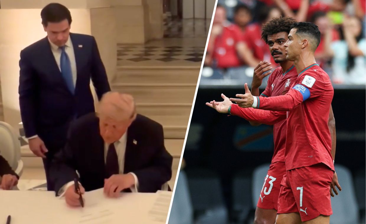 Działo się w nocy. Trump złożył podpis. Faworyt zawiódł na MŚ