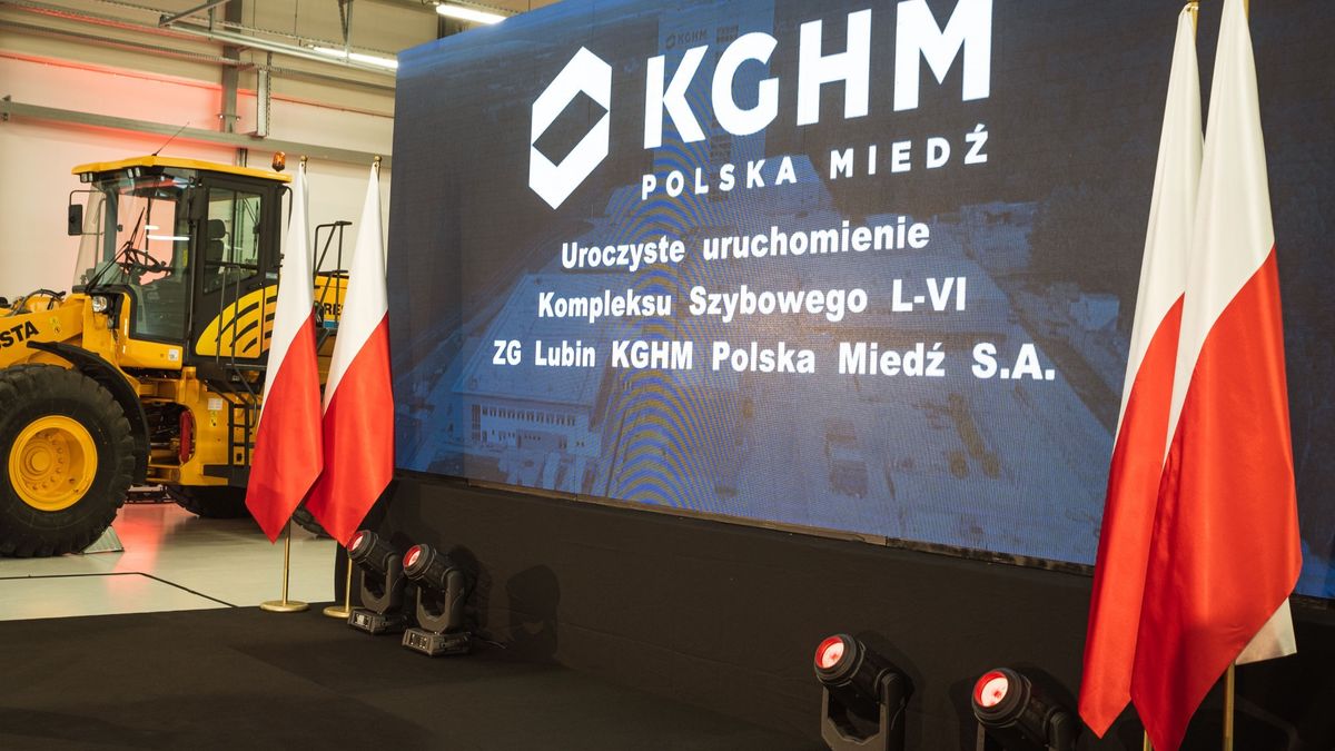 KGHM to czołowy producent miedzi na świecie i drugi co do wielkości srebra