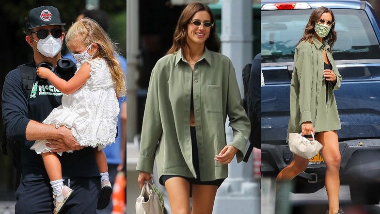 Irina Shayk i Bradley Cooper razem zajmują się córką