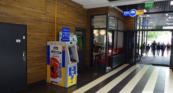 Blik reklamowany na bankomatach i wpłatomatach Euronet Polska