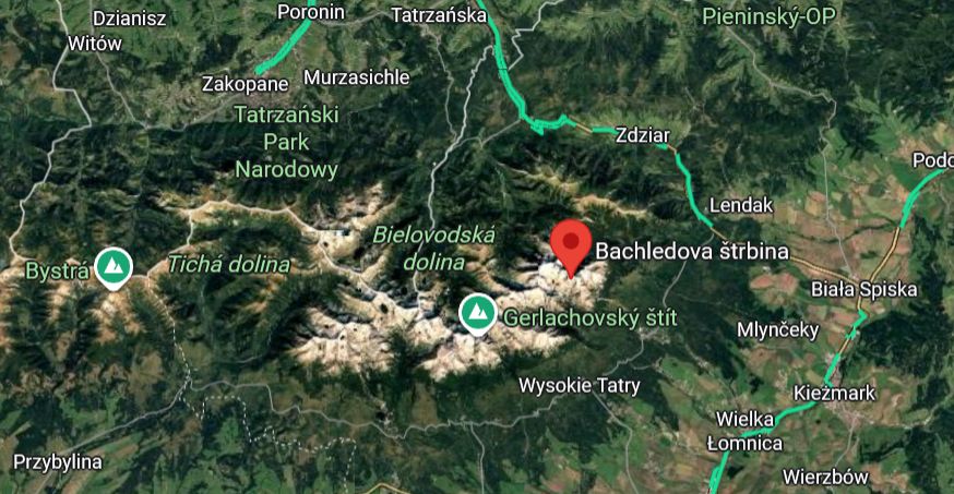 Ciało kobiety znaleziony w Klimkowej Przełęczy