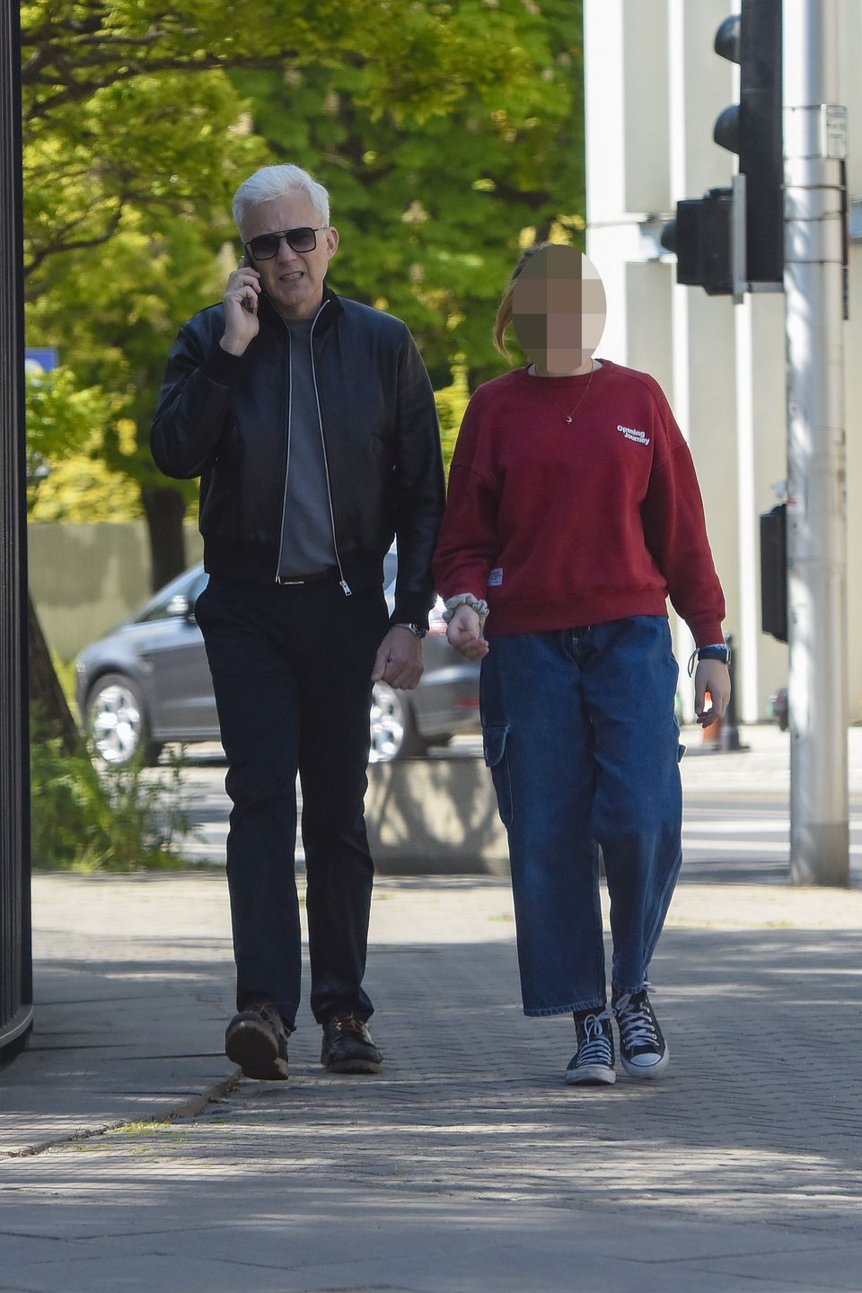 Hubert Urbański z córką