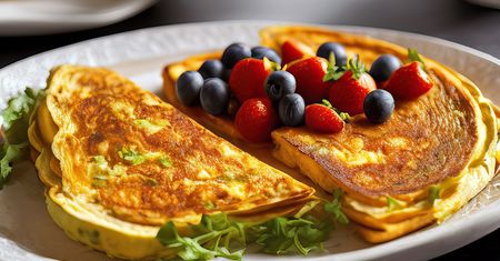 Blenduję serek wiejski z jajkami i wylewam na patelnię. Śniadanie jak z najlepszej restauracji w 10 minut