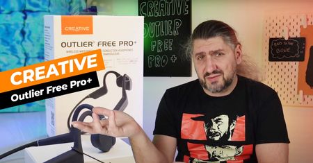 Creative Outlier Free Pro+: Muzyka rozejdzie się po kościach