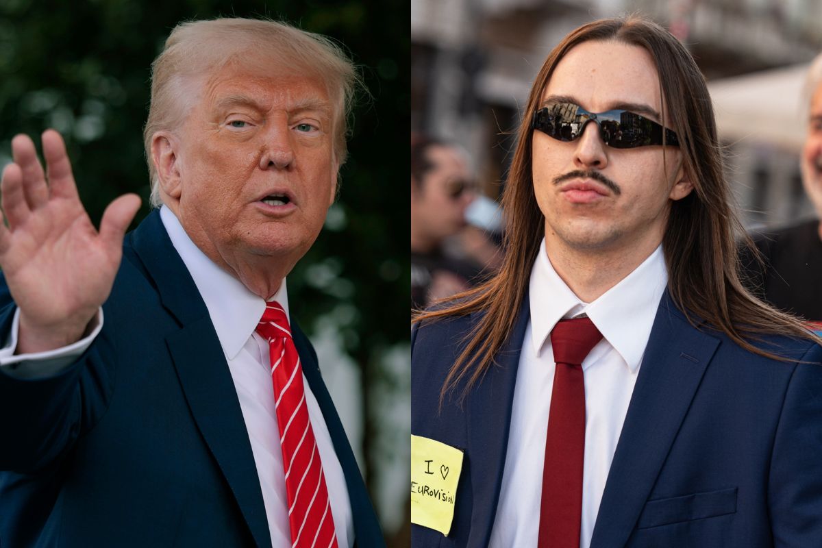 Zarzucają mu parodiowanie Donalda Trumpa. Wystąpi na Eurowizji