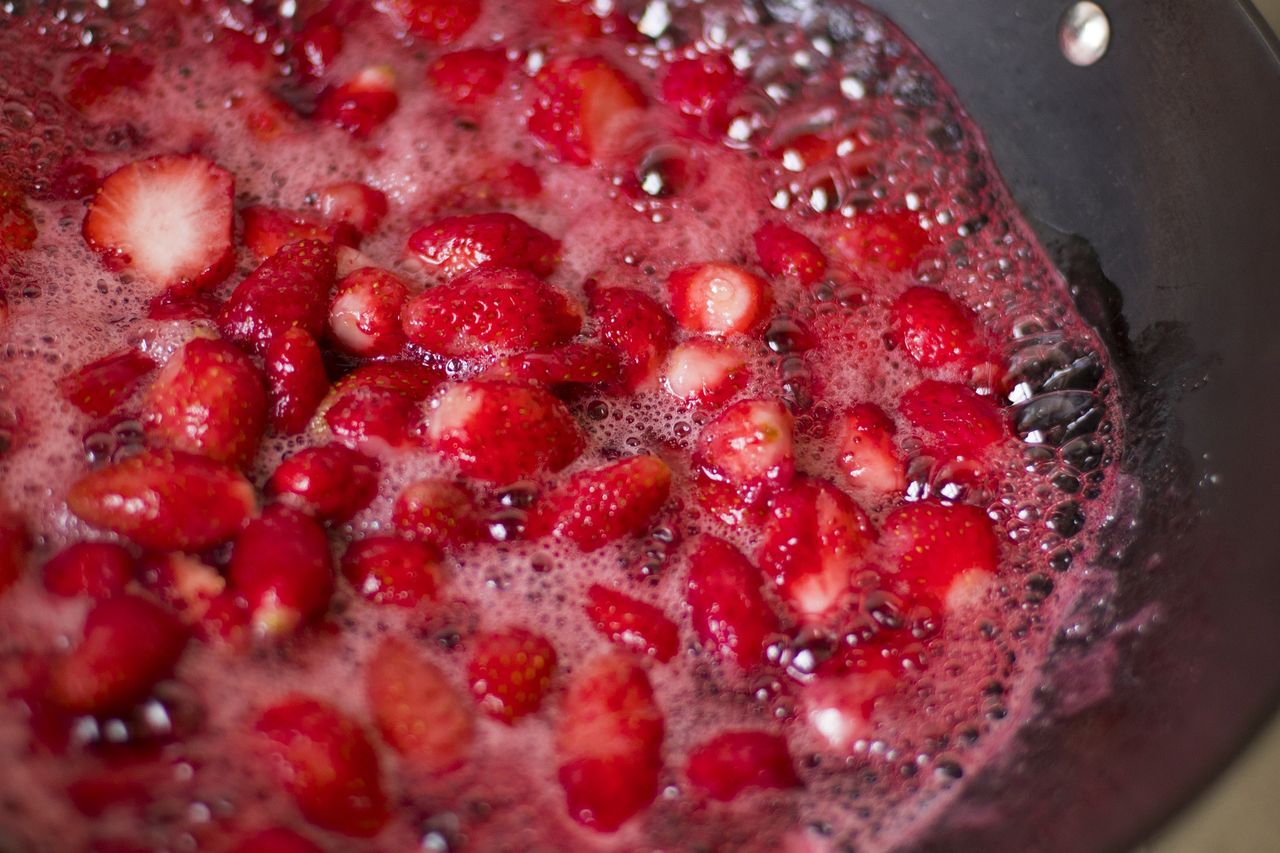 Strawberry jam.