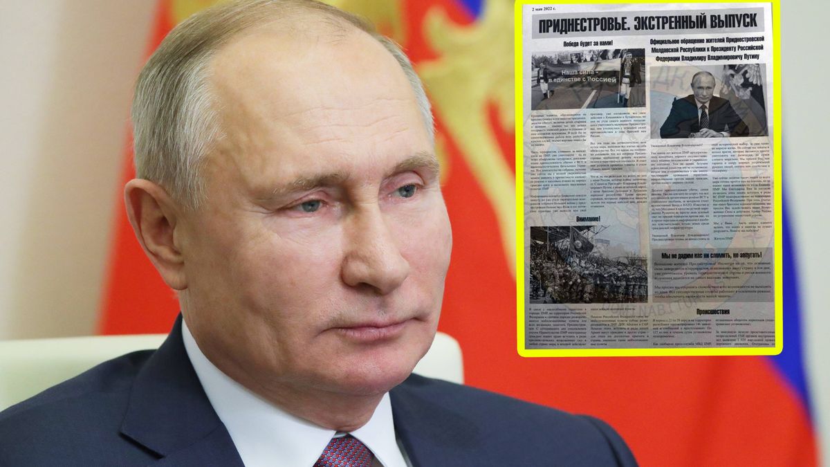 Autorzy artykułu, który ukaże się dopiero jutro gazecie, proszą Władimira Putina o pomoc