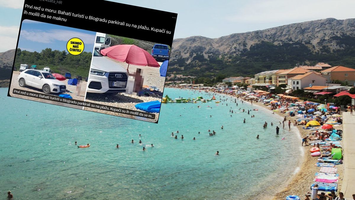 Pokazali zdjęcie z Chorwacji