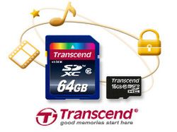 Zabezpieczone przed kopiowaniem karty SD Transcend