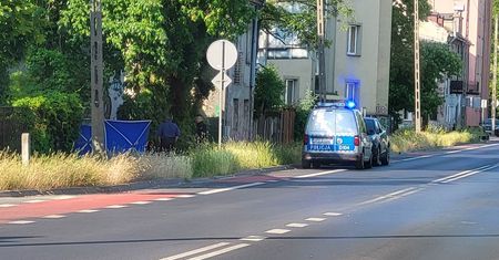 Zwłoki 24-latka na chodniku w Lublinie. Mężczyzna miał uraz głowy