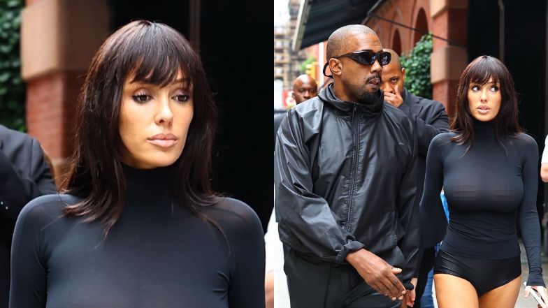 Bianca Censori i Kanye West przyłapani w Nowym Jorku