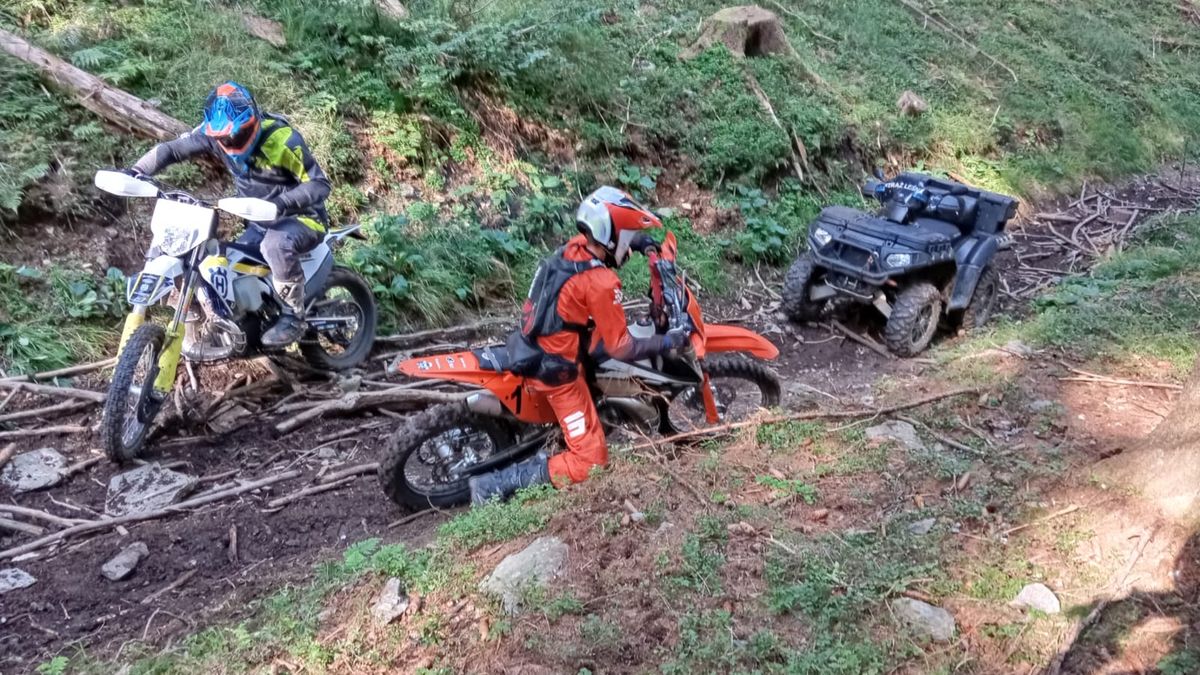 Motocykliści zapłacą mandaty za rozjeżdżanie lasu