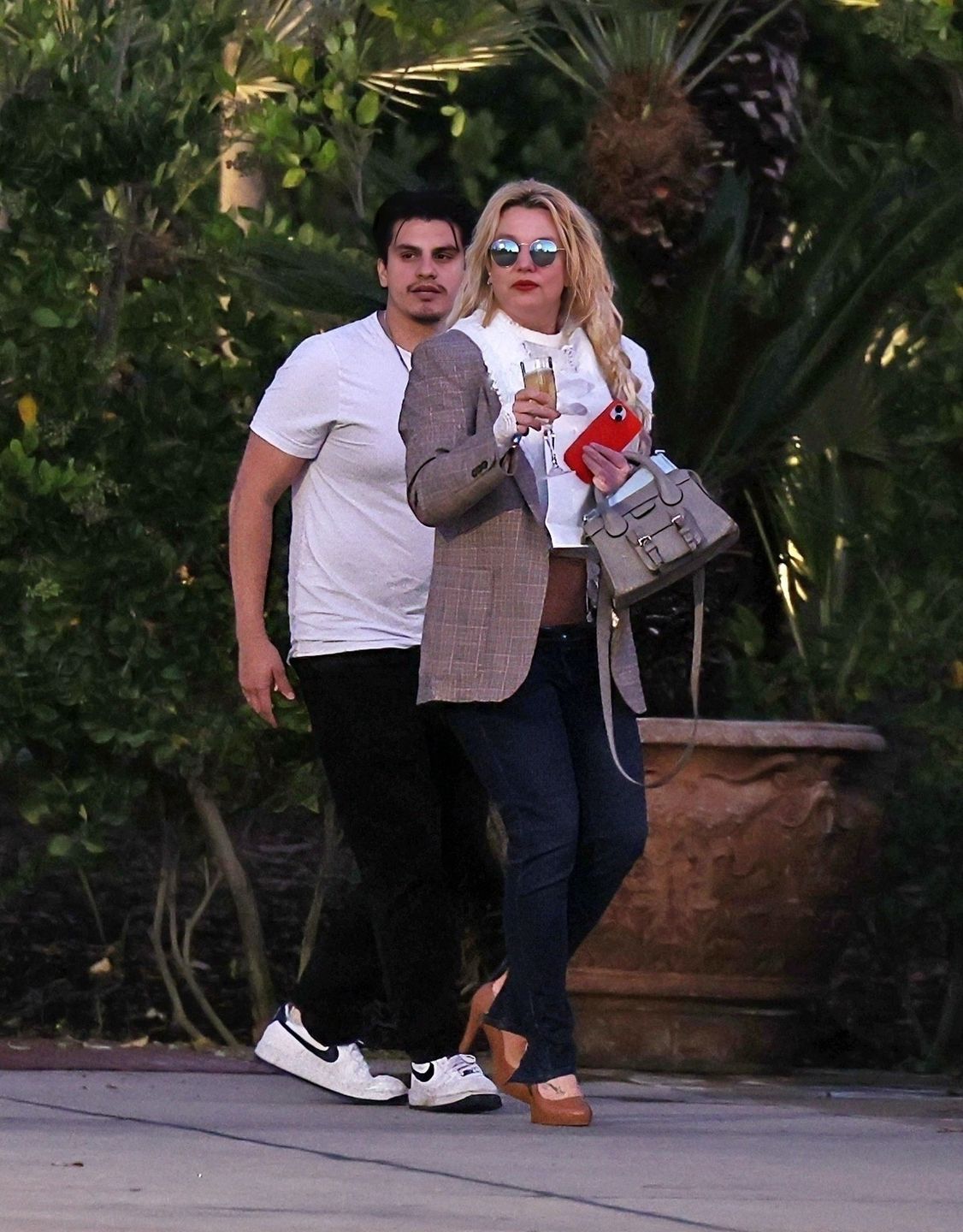 Britney Spears wychodzi z sesji SPA