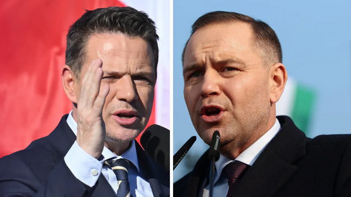 Rafał Trzaskowski i Karol Nawrocki