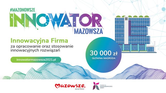 XIII edycja konkursu "Innowator Mazowsza"