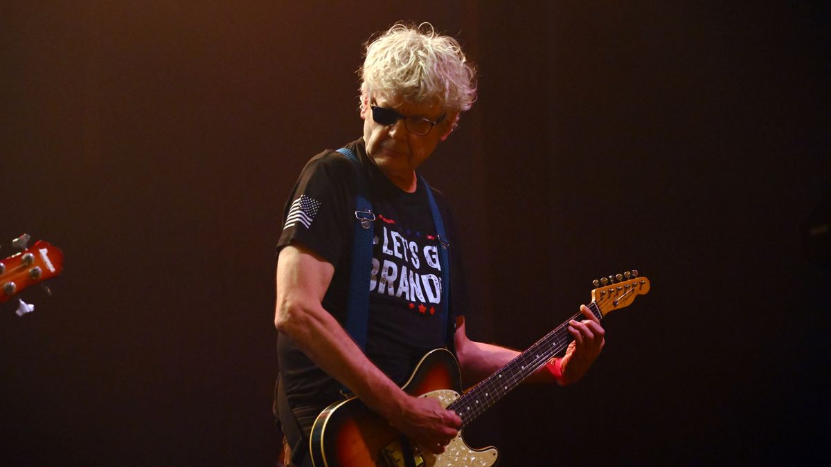 ROSEMONT, ILLINOIS - SEPTEMBER 24: Piotr Morawiec of Kult performs at Joe's Live Rosemont on September 24, 2023 in Rosemont, Illinois. (Photo by Daniel Boczarski/Getty Images)