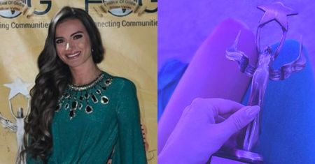 Natalia Janoszek chwali się nagrodą z indyjskiego festynu w USA. "Dla międzynarodowej IKONY Bollywood" (ZDJĘCIA)