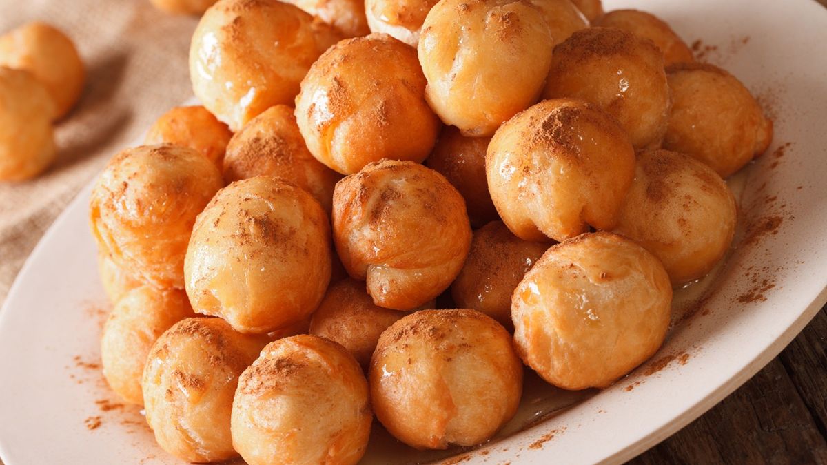 Przepis na greckie pączki