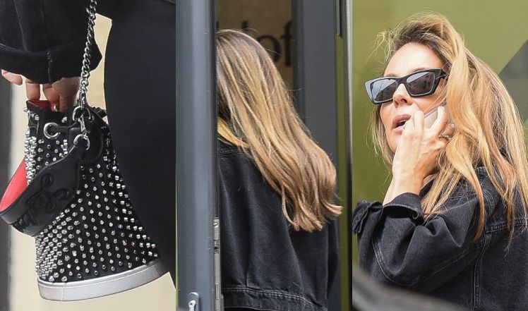 Małgorzata Rozenek w drodze do kliniki medycyny estetycznej