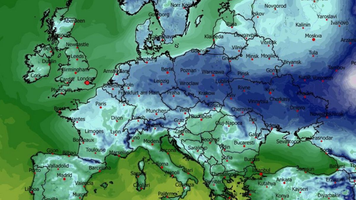 Prognoza na początek świąt - ściśnie mróz
