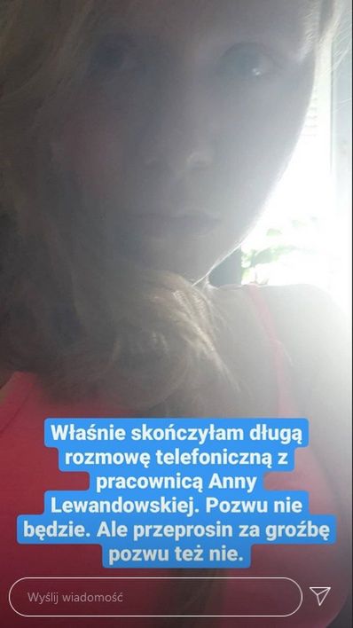 Maja Staśko poinformowała o rozmowie z ekipą Anny Lewandowskiej