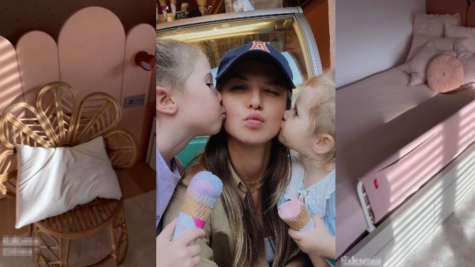 Anna Lewandowska prezentuje hiszpański pokoik Klary i Laury