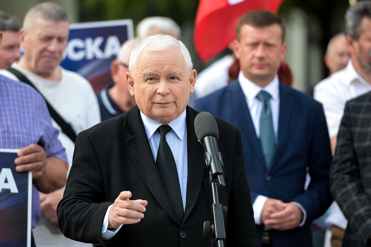 Kaczyński apeluje do Polaków. Wskazuje dwóch "wrogów" Polski