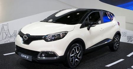 Renault Captur jako Samsung QM3