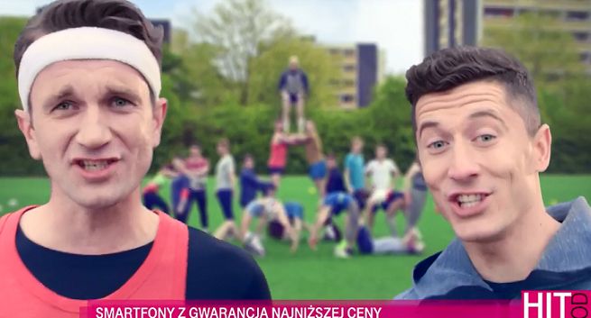 Tomasz Kot i Robert Lewandowski w śpiewającym pojedynku reklamują T-Mobile (wideo)
