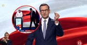 Morawiecki przyniósł 2 zł dla Tuska. Jest nagranie