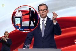 Morawiecki przyniósł 2 zł dla Tuska. Jest nagranie