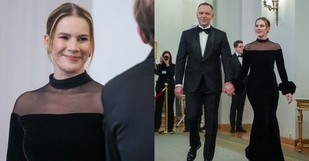 Marta Nawrocka zadaje szyku podczas spotkania z korpusem dyplomatycznym. Pierwsza dama postawiła na PRZEŚWITY (ZDJĘCIA)