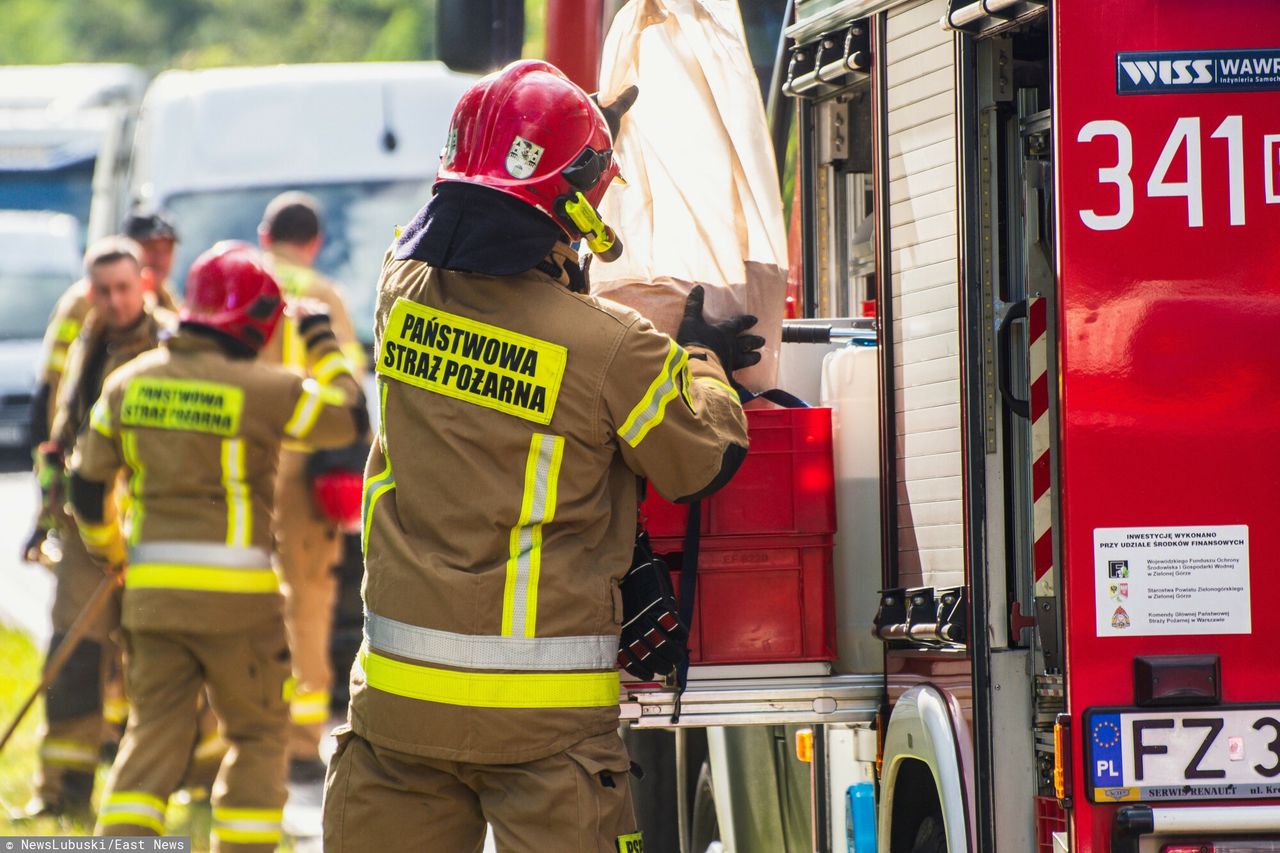 Pożar w galerii handlowej w Opolu. Ewakuowano 600 osób