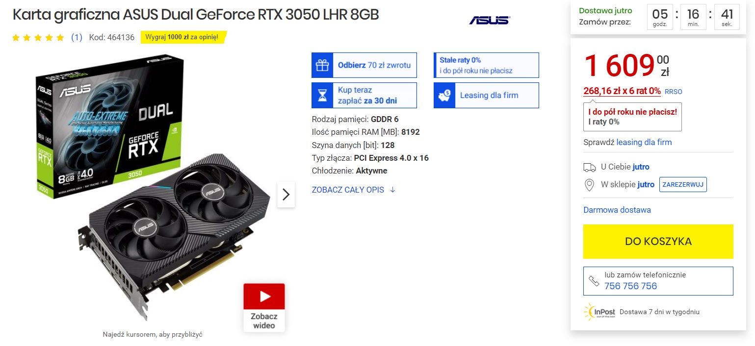 GeForce RTX 3050