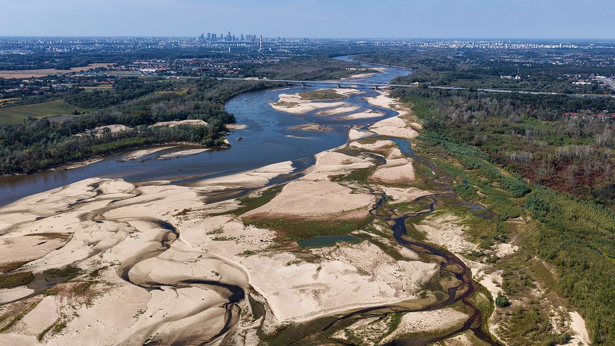 Wisła osiągnęła rekordowe 6 cm 