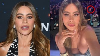 Sofia Vergara zaliczyła GIGANTYCZNĄ photoshopową wpadkę. Zdeformowała twarze publiczności (ZDJĘCIA)