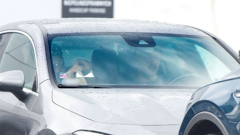 Maciej z Weroniką w aucie