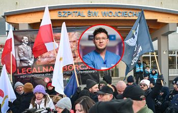 Protesty antyaborcyjne w Gdańsku. Lekarz mówi o zagrożeniu życia pacjentek