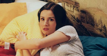 Joanna Brodzik kiedyś i dziś. W dzieciństwie brali ją za chłopca