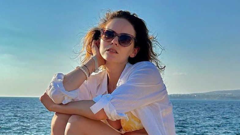 Olga Kalicka pozuje w bikini. "Nowy nieidealny post wjechał"