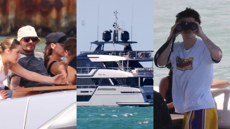 Victoria i David Beckhamowie zmierzają z dziećmi na jacht wart 20 MILIONÓW DOLARÓW. Fajnie mają? (ZDJĘCIA)