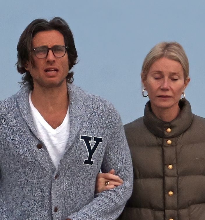 Naturalna Gwyneth Paltrow w Santa Barbara